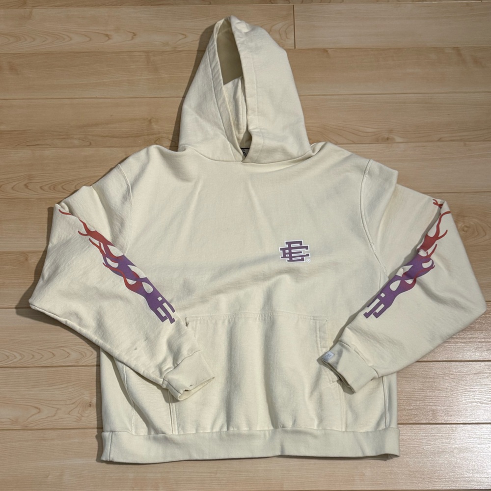 Eric Emanuel Cream Hoodie